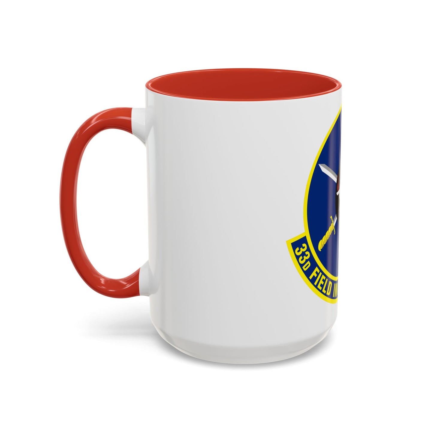 33d Field Investigations Squadron (U.S. Air Force) Accent Coffee Mug