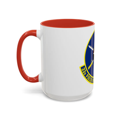 33d Field Investigations Squadron (U.S. Air Force) Accent Coffee Mug