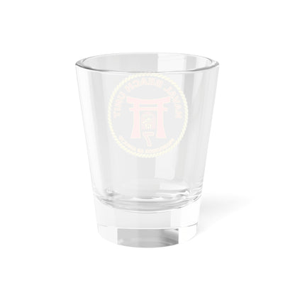 Naval Beach Unit 7 Circle (U.S. Navy) Shot Glass 1.5oz