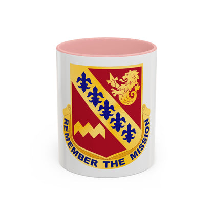 140 Signal Battalion (U.S. Army) Accent Coffee Mug