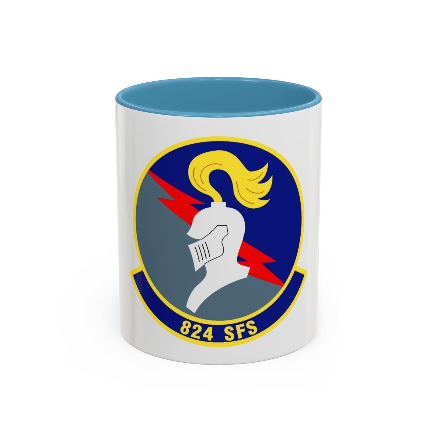 824th Security Forces Squadron (U.S. Air Force) Accent Coffee Mug