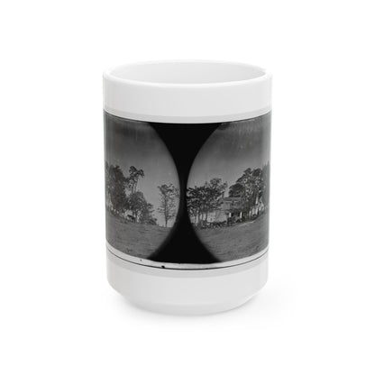 Spotsylvania Court House, Va., Vicinity. Beverly House, Headquarters Of Gen. Gouverneur K. Warren, 5th Corps (U.S. Civil War) White Coffee Mug