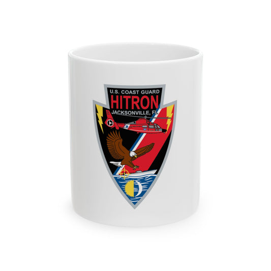 USCG HITRON Jax FL (U.S. Coast Guard) White Coffee Mug