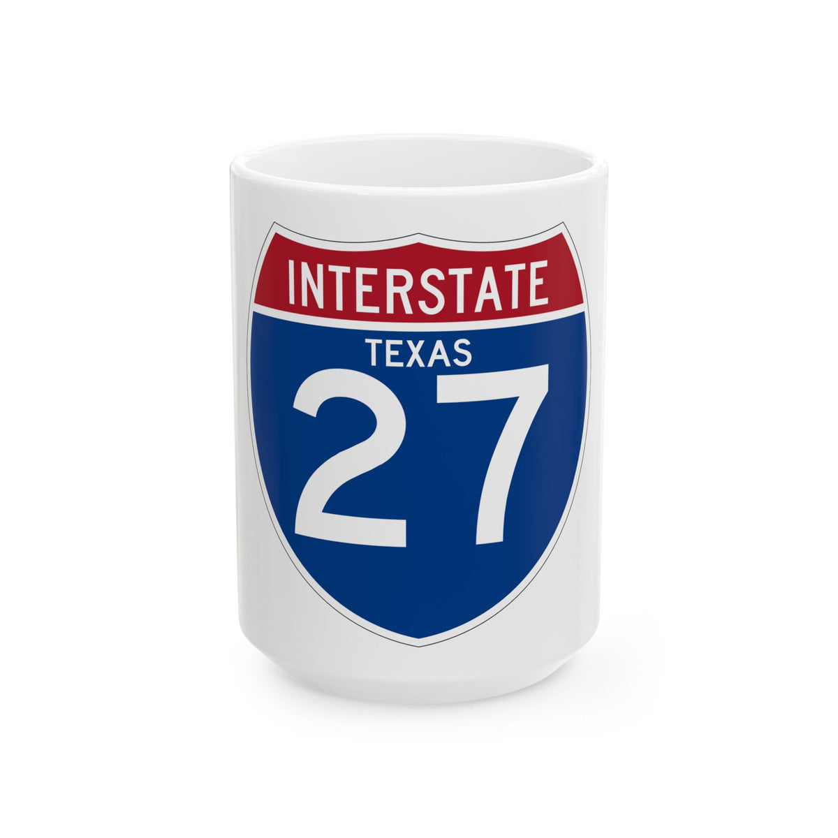 Interstate 27 (U.S. Highways) White Coffee Mug