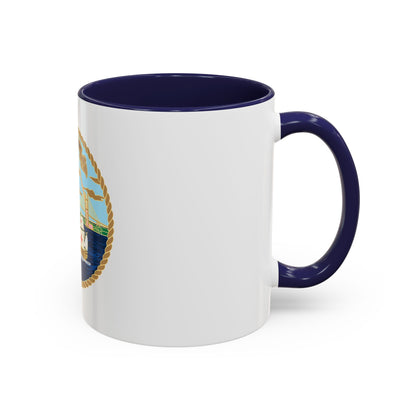 USCG Sector Jacksonville Bridge (U.S. Coast Guard) Accent Coffee Mug