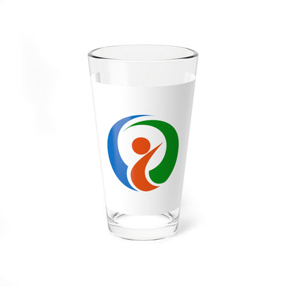 Flag of Itoshima Fukuoka (Japan) Pint Glass 16oz
