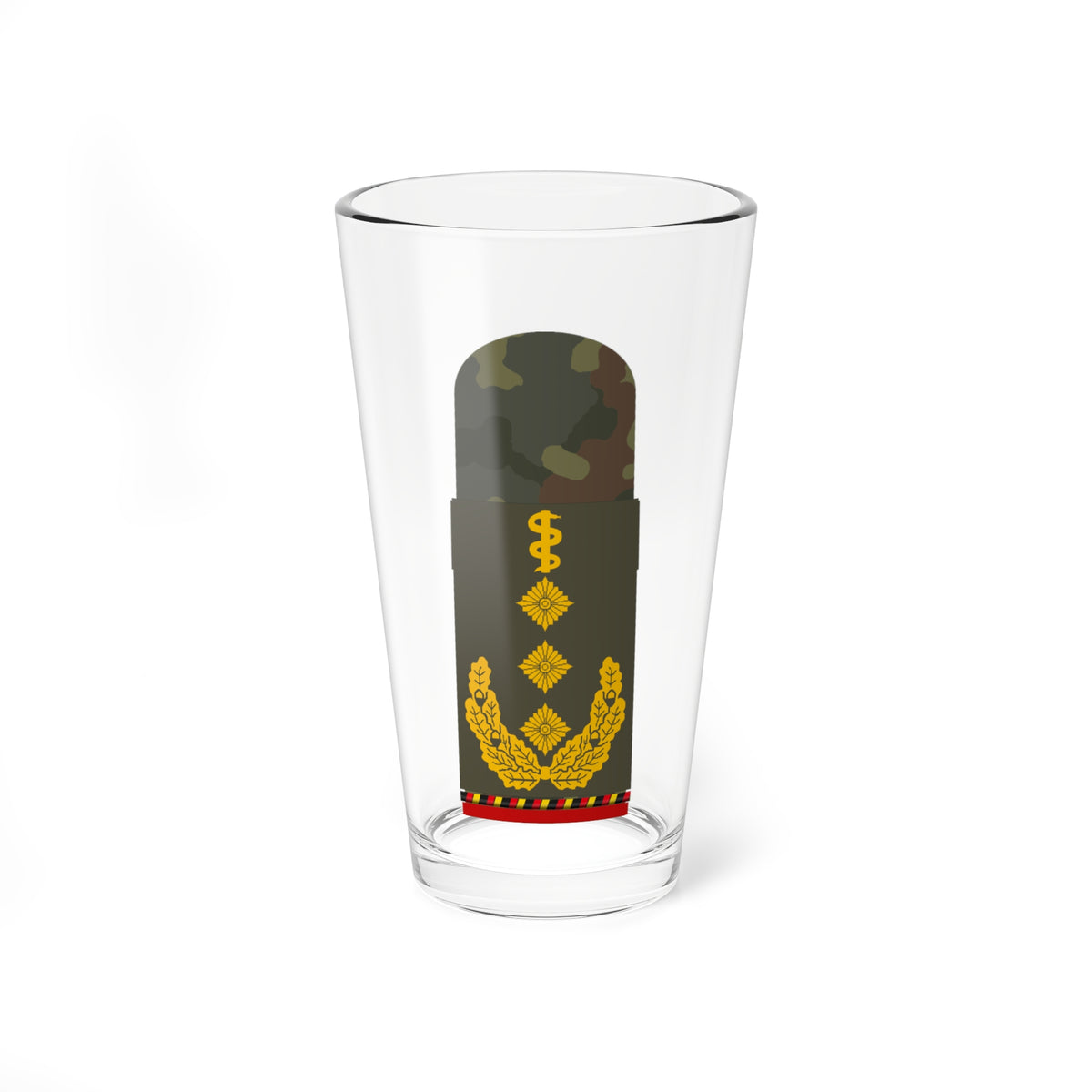 HA OS5 63b Generaloberstabsarzt a.D. HM R (Germany) (Military Rank) Pint Glass 16oz