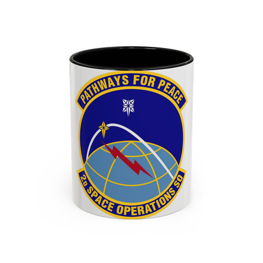 2d Space Operations Squadron (U.S. Air Force) Accent Coffee Mug