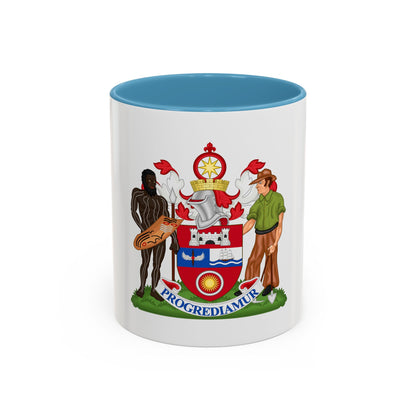 Coat of Arms Darwin Australia - Accent Coffee Mug