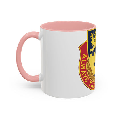 55 Personnel Services Battalion (U.S. Army) Accent Coffee Mug