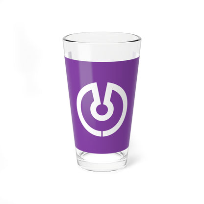 Flag of Fujiidera Osaka (Japan) Pint Glass 16oz