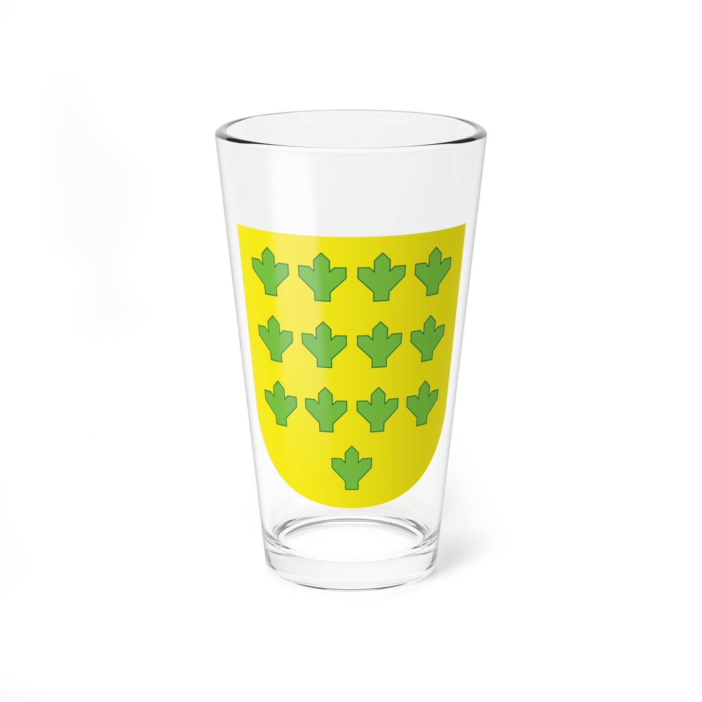 Taheva valla vapp SVG (Estonia) (Coat of Arms) Pint Glass 16oz