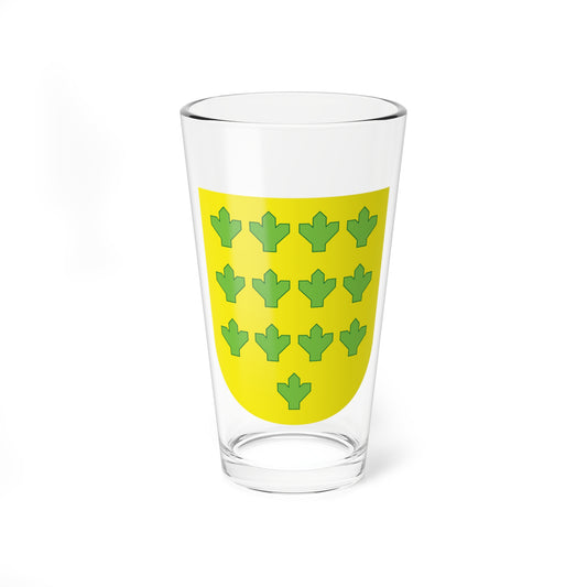Taheva valla vapp SVG (Estonia) (Coat of Arms) Pint Glass 16oz