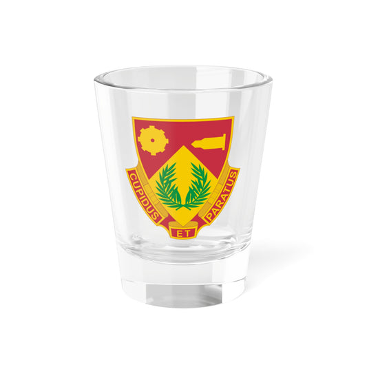 Verre à liqueur du 741e bataillon d'artillerie (armée américaine) 1,5 oz