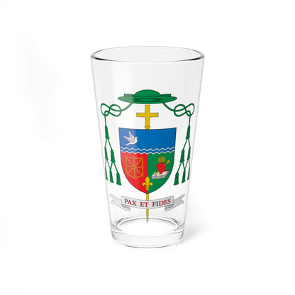Escudo de Jesús María Cizaurre Berdonces (Spain) (Coat of Arms) Pint Glass 16oz
