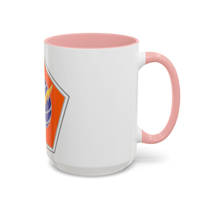 505 Signal Brigade 2 (U.S. Army) Accent Coffee Mug