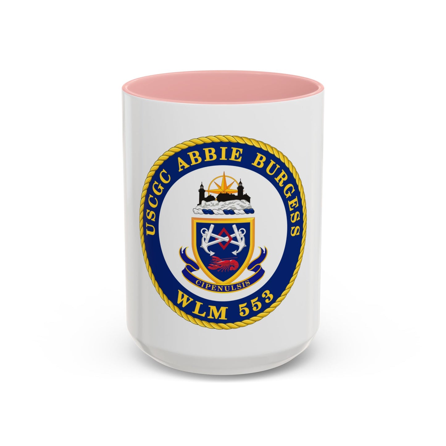 USCGC Abbie Burgess WLM 553 (U.S. Coast Guard) Accent Coffee Mug