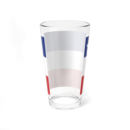 Flag of the Okinawa Civilian Administration (Japan) Pint Glass 16oz