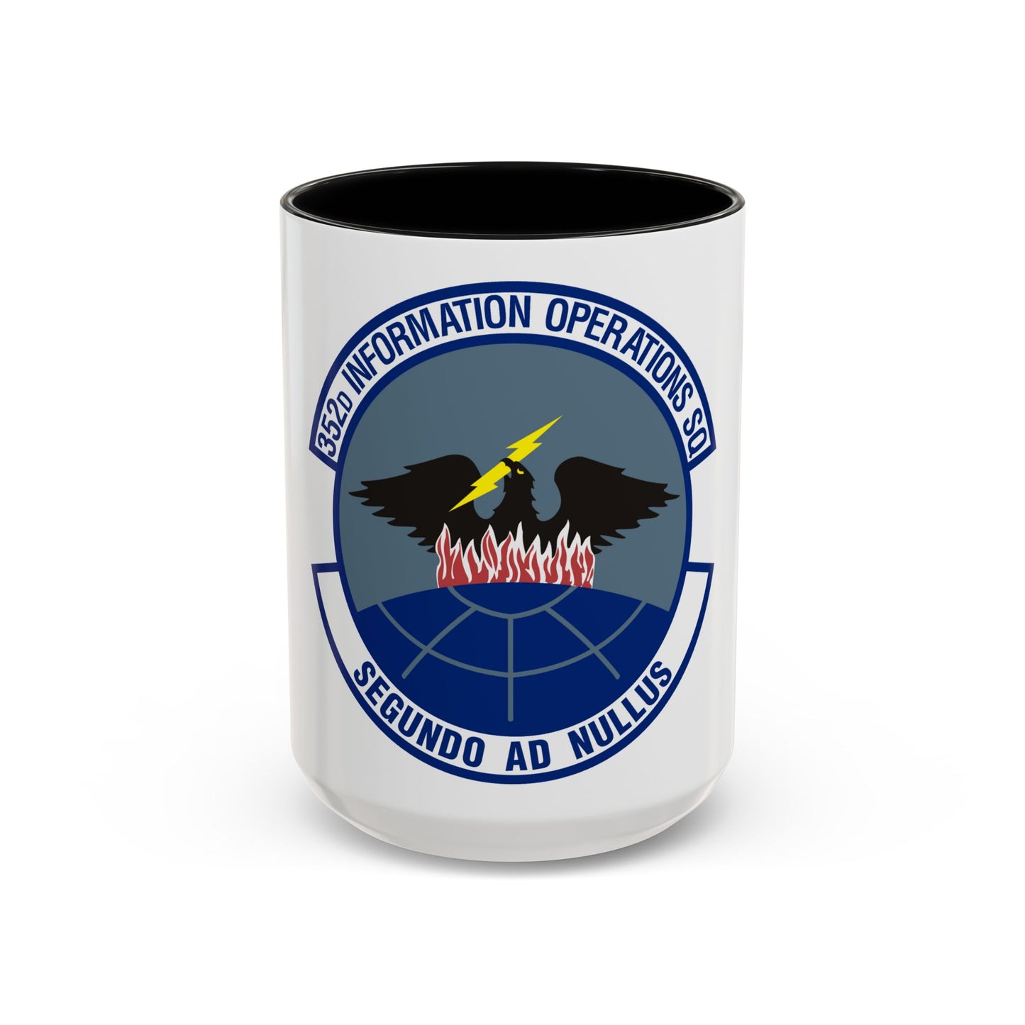 352d Information Operations Squadron (U.S. Air Force) Accent Coffee Mug