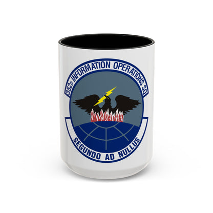 352d Information Operations Squadron (U.S. Air Force) Accent Coffee Mug