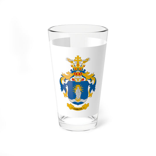 Flag of Dabronc (Hungary) Pint Glass 16oz