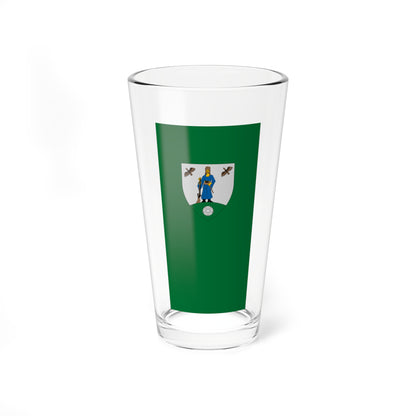 Flag of Visnye (Hungary) Pint Glass 16oz