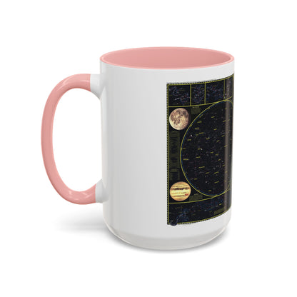 Heavens. The (1970) (Map) Accent Coffee Mug