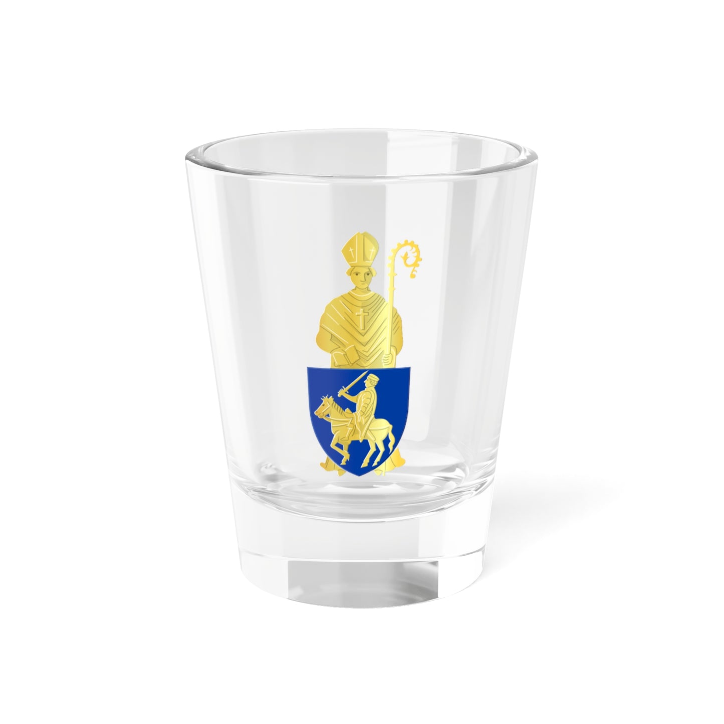 Herstal B wapen (Belgium) (Coat of Arms) Shot Glass 1.5oz