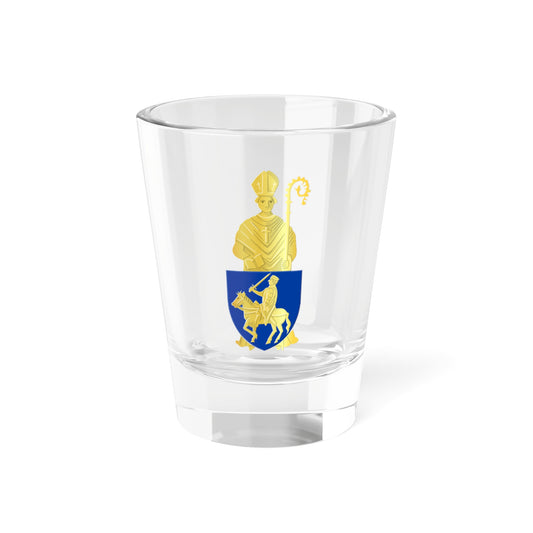 Herstal B wapen (Belgium) (Coat of Arms) Shot Glass 1.5oz