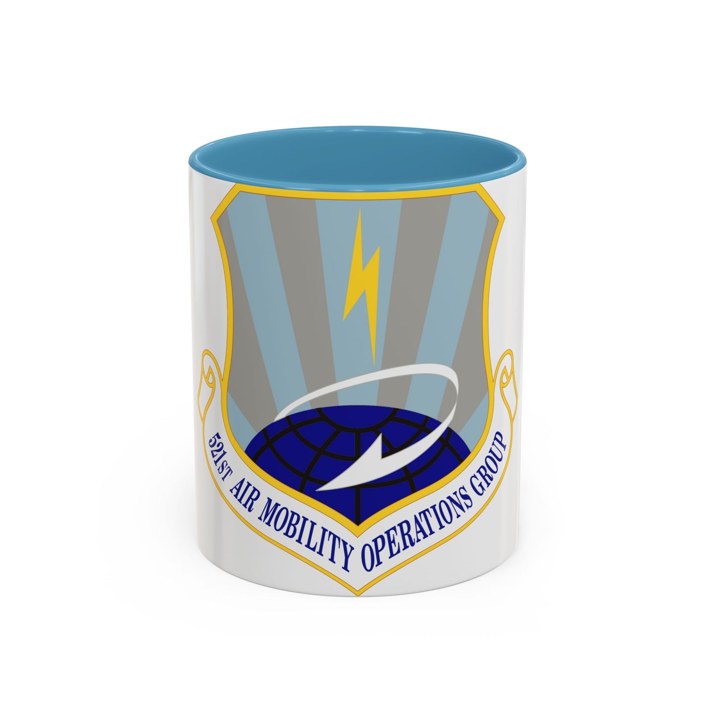 521st Air Mobility Operations Group (U.S. Air Force) Accent Coffee Mug