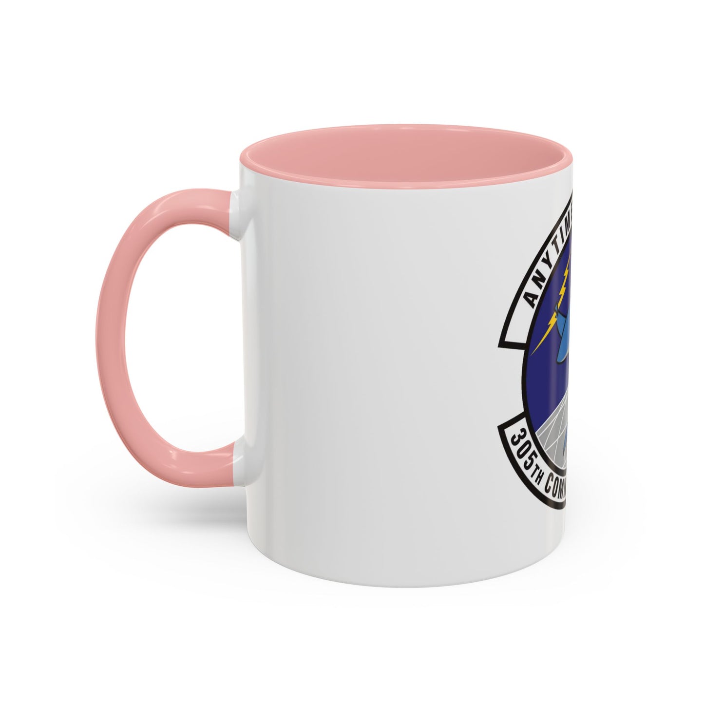 305th Communications Squadron (U.S. Air Force) Accent Coffee Mug