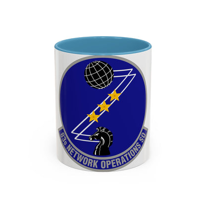 83 Network Operations Squadron ACC (U.S. Air Force) Accent Coffee Mug