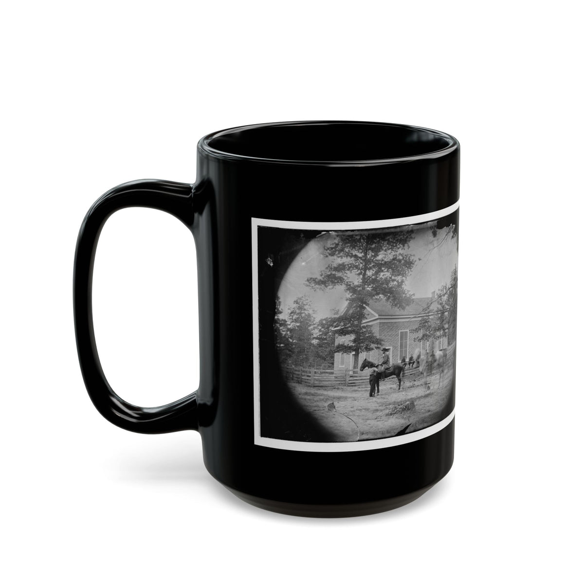 Bethel Church, Virginia. Headquarters Of General Ambrose Burnside (U.S. Civil War) Black Coffee Mug