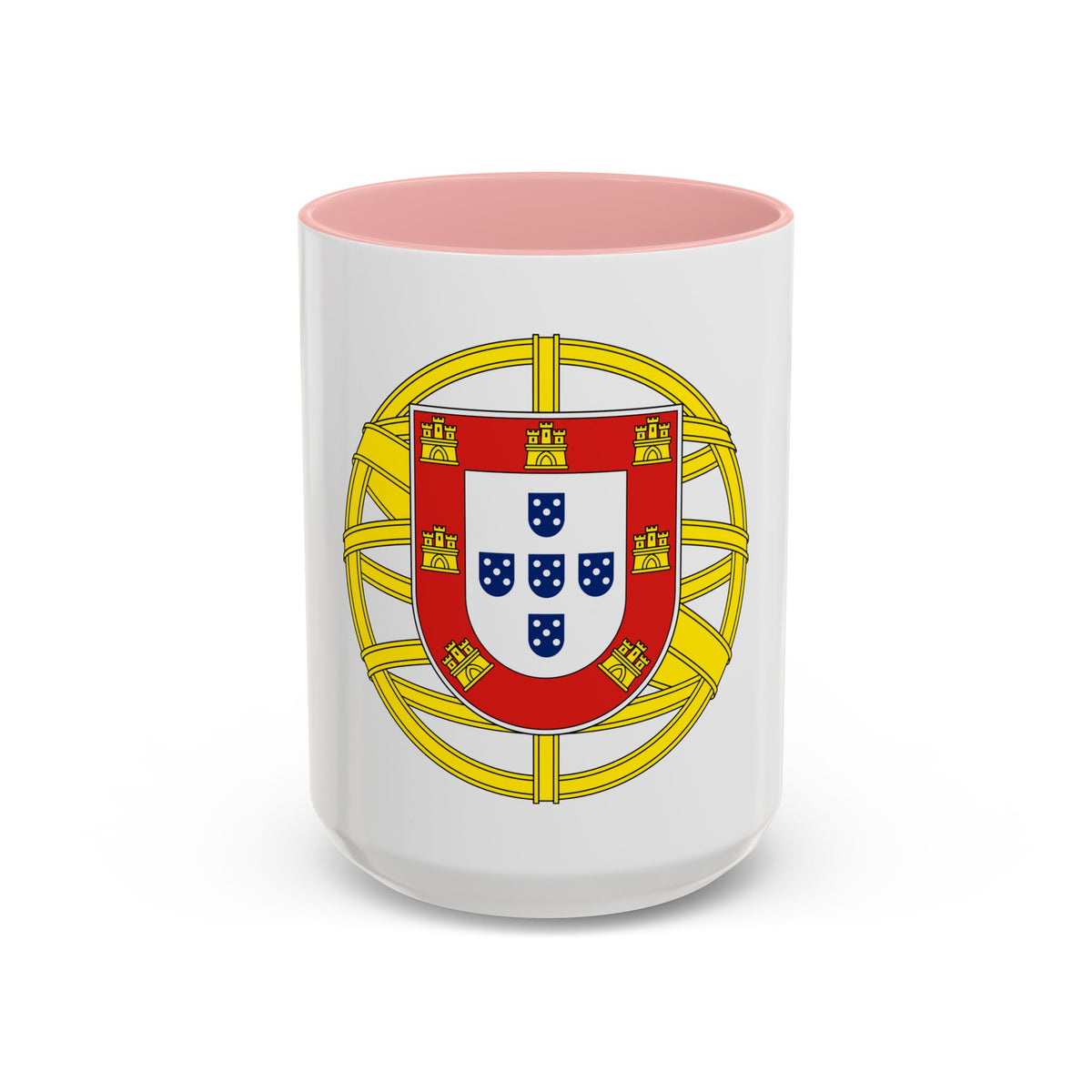 Coat of arms of Portugal (lesser) - Accent Coffee Mug