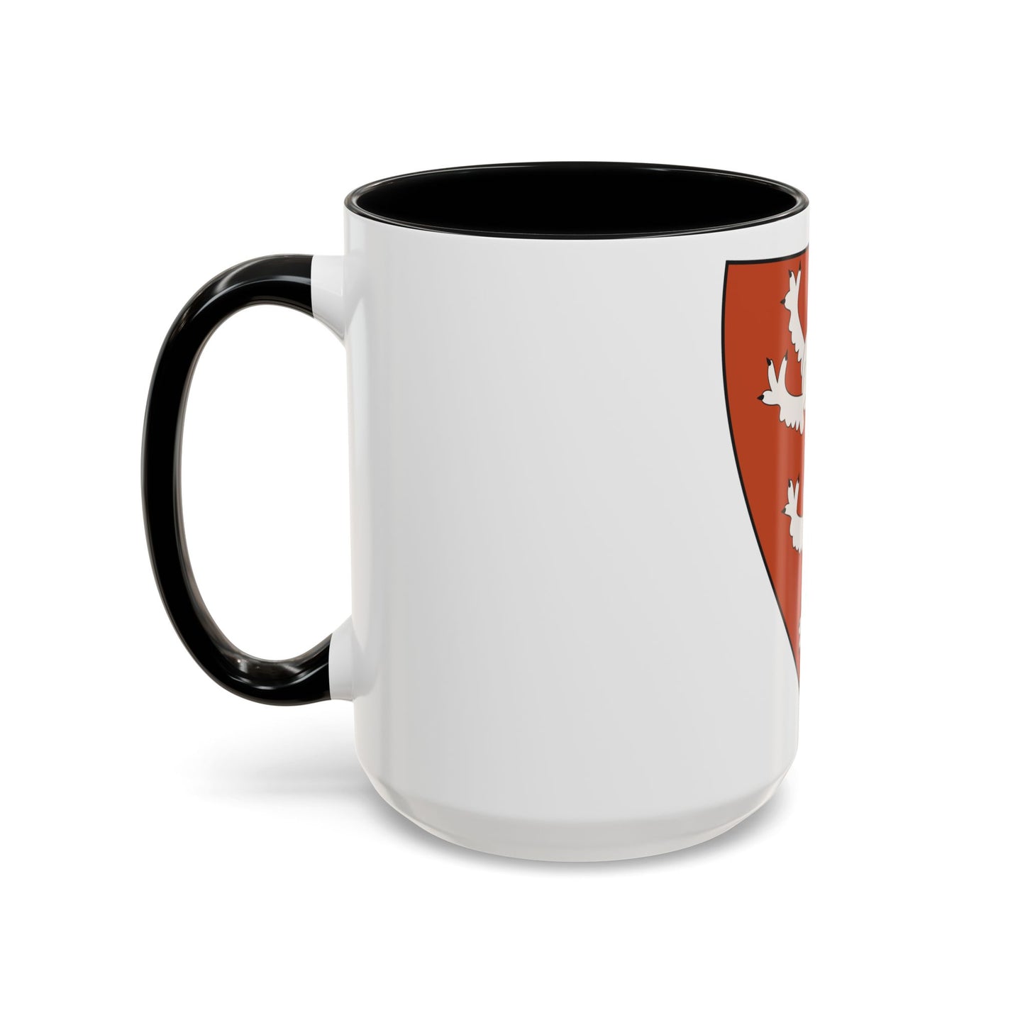 Lesser coat of arms of the Kingdom of Bohemia (Wenceslaus II of Bohemia) - Accent Coffee Mug