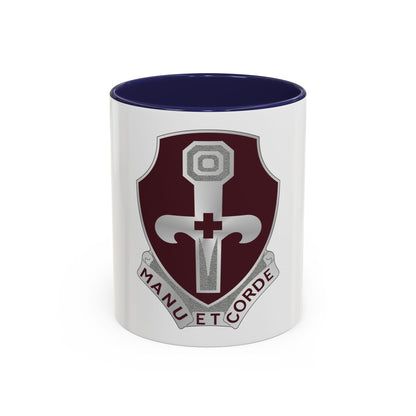 321 Medical Battalion (U.S. Army) Accent Coffee Mug