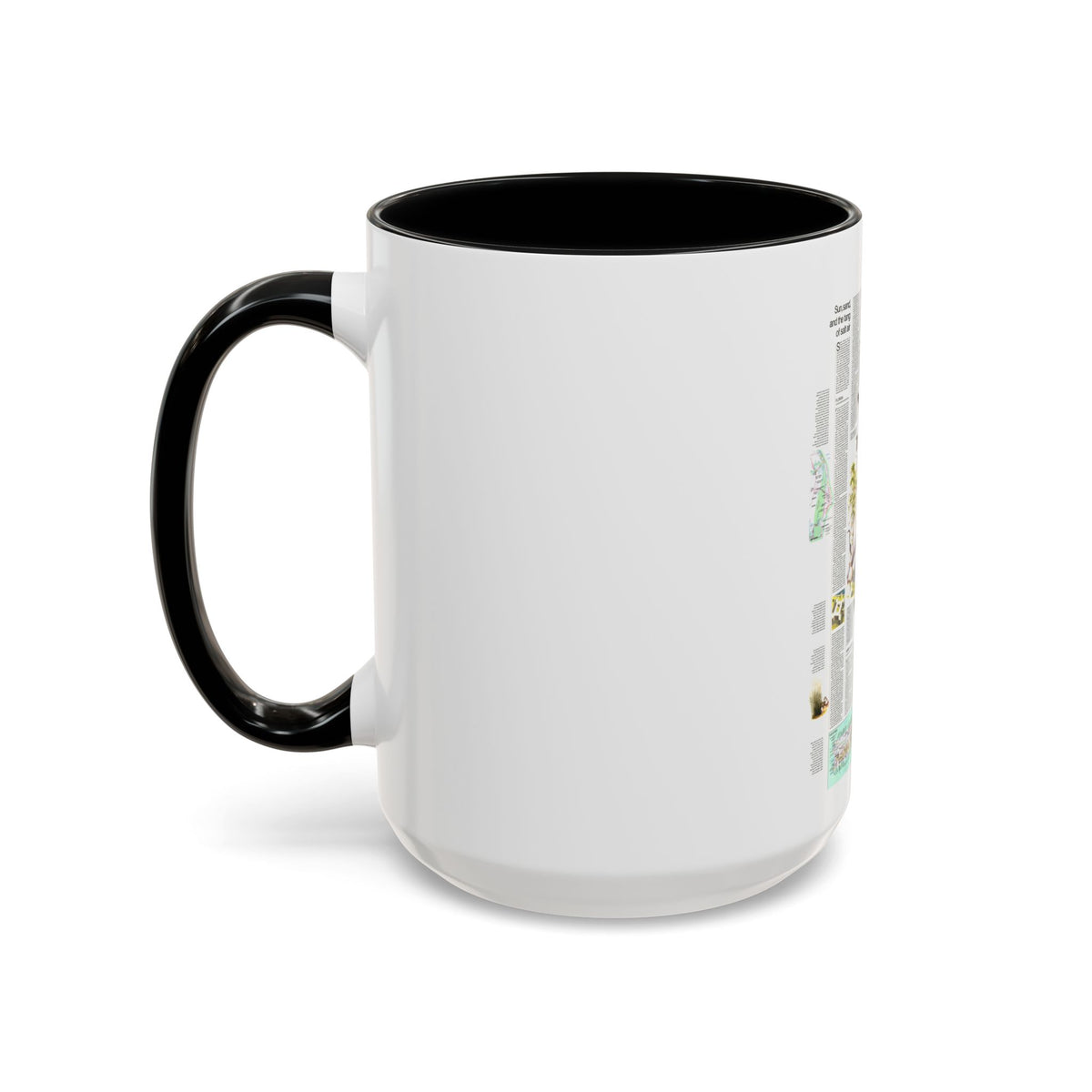 USA - Florida 2 (1973) (Map) Accent Coffee Mug