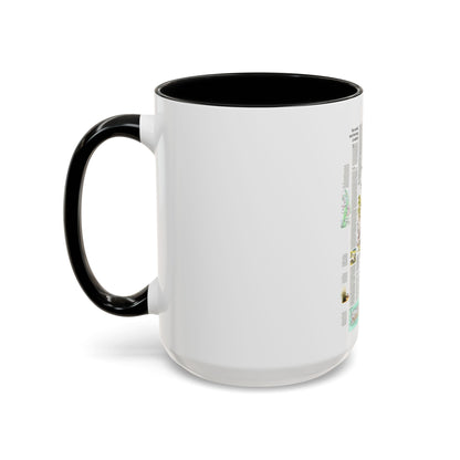 USA - Florida 2 (1973) (Map) Accent Coffee Mug