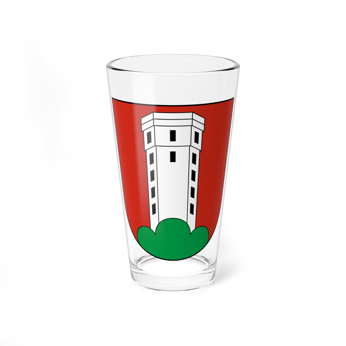 Etziken-blazon (Switzerland) (Coat of Arms) Pint Glass 16oz