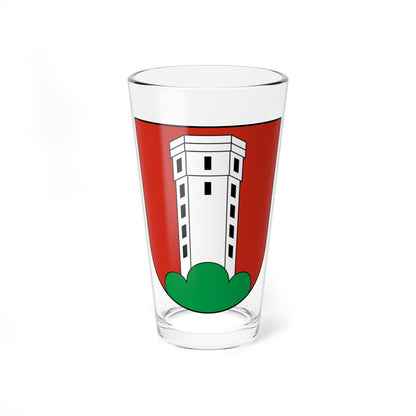 Etziken-blazon (Switzerland) (Coat of Arms) Pint Glass 16oz