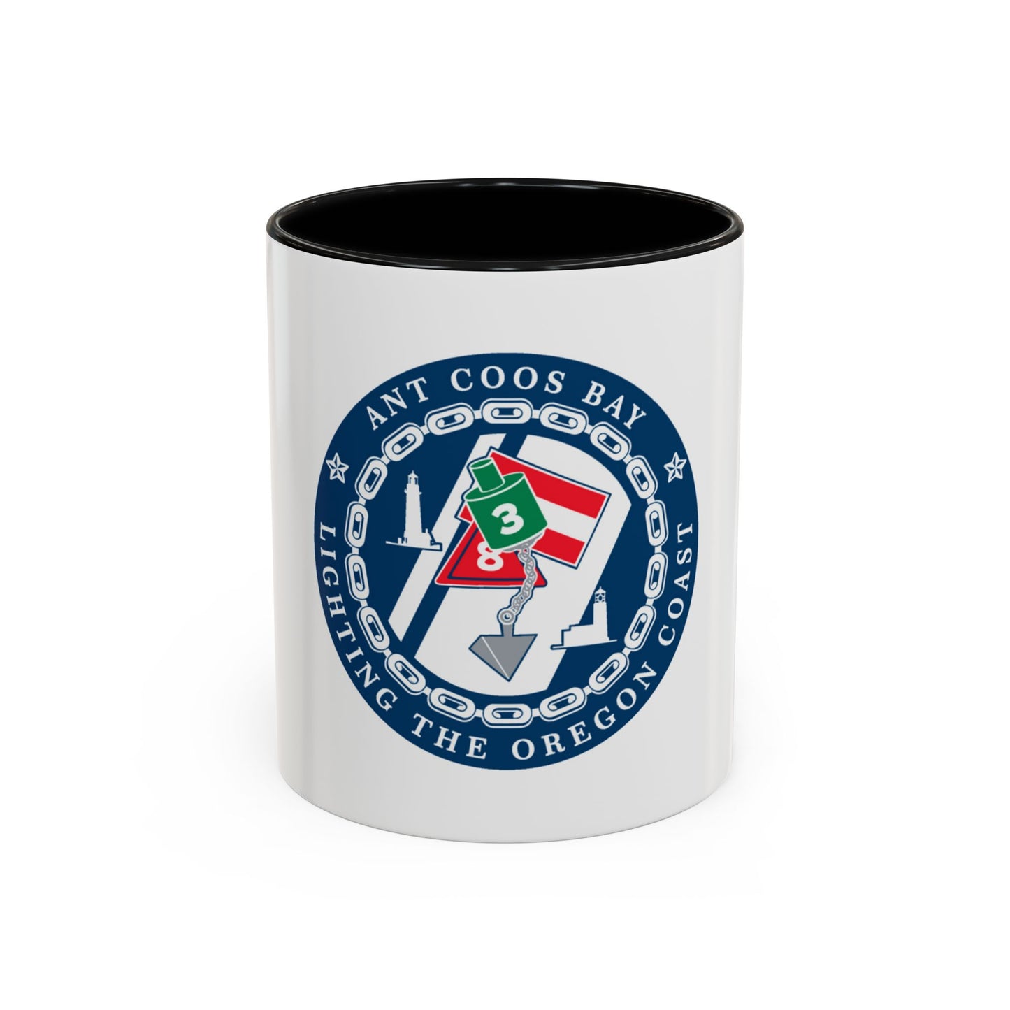 ANT Coos Bay Oregon (U.S. Coast Guard) Accent Coffee Mug