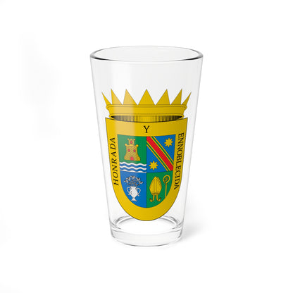 Escudo de Alguazas Murcia 2 (Spain) (Coat of Arms) Pint Glass 16oz