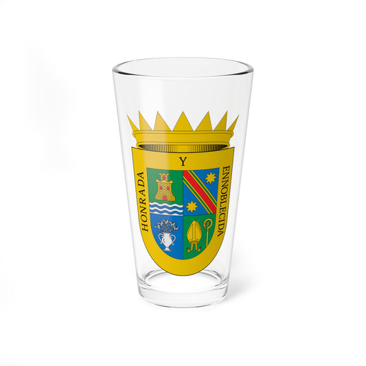Escudo de Alguazas Murcia 2 (Spain) (Coat of Arms) Pint Glass 16oz