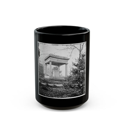Nashville, Tenn. Tomb Of President James K. Polk (U.S. Civil War) Black Coffee Mug