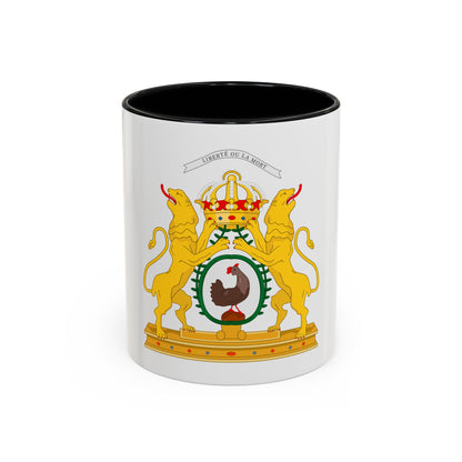 Coat of arms of the First Empire of Haiti - Accent Coffee Mug