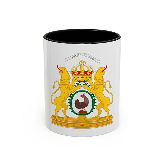 Coat of arms of the First Empire of Haiti - Accent Coffee Mug
