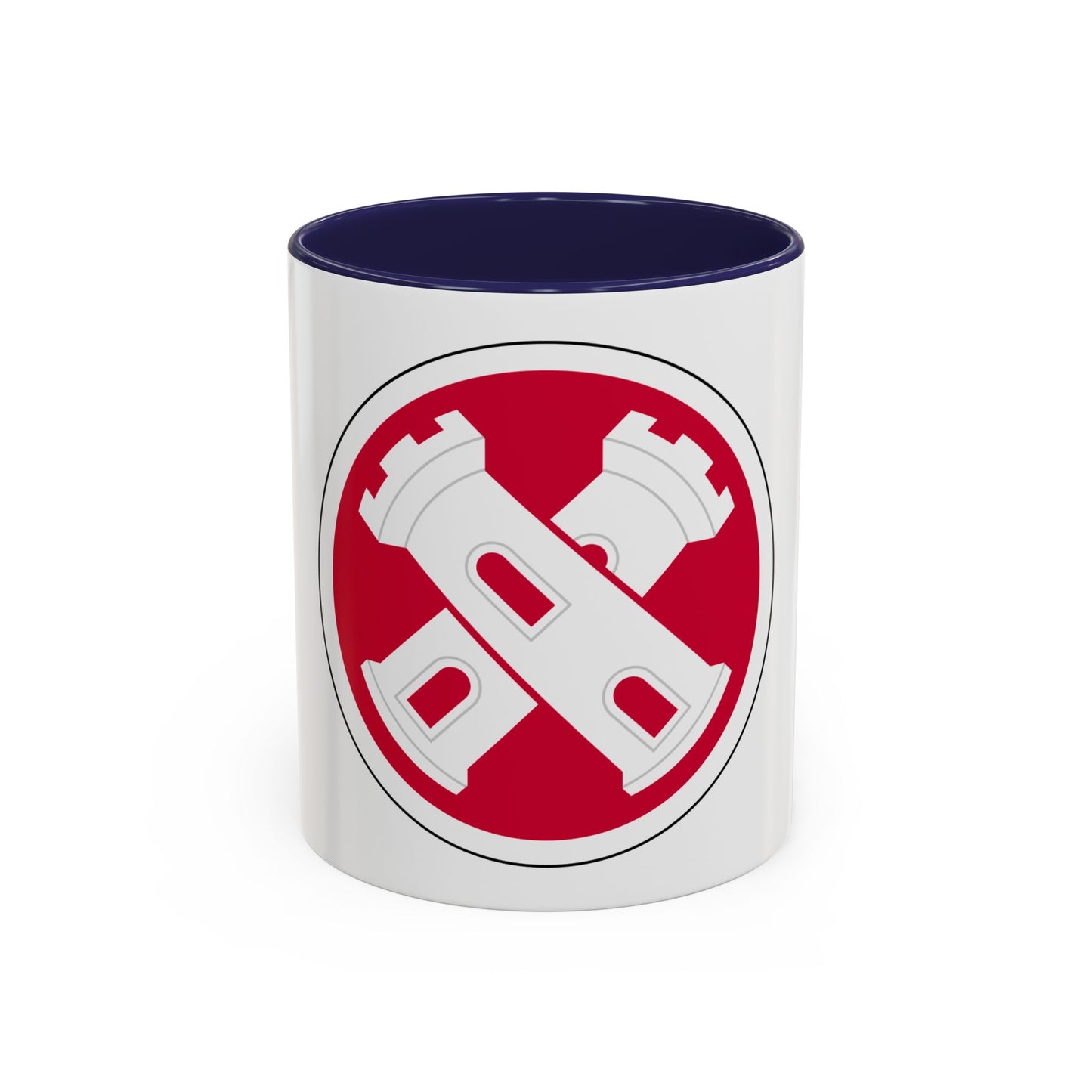 16th Engineer Brigade SSI (U.S. Army) Accent Coffee Mug