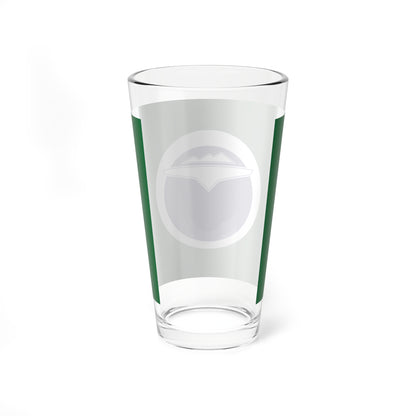 Flag of Teshikaga Hokkaido (Japan) Pint Glass 16oz