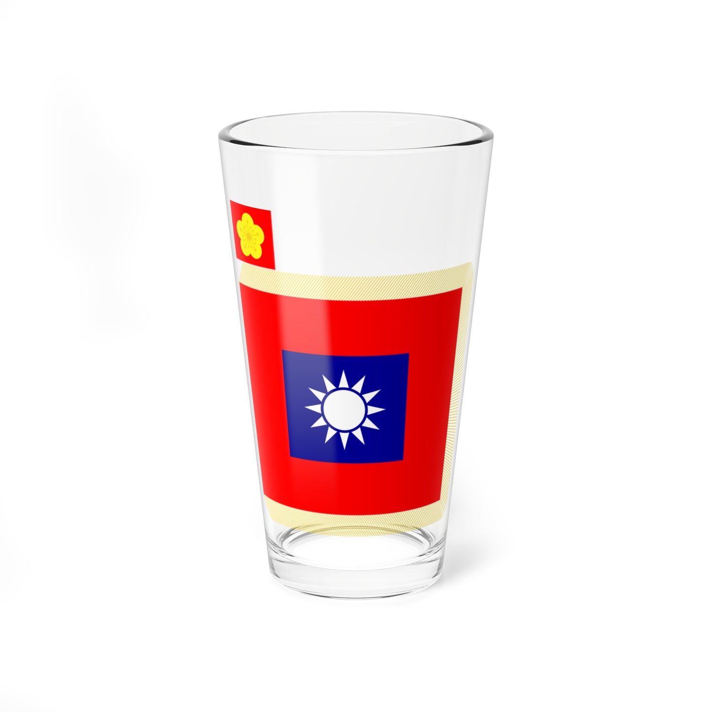 ROCA Deputy Commander-in-Chiefs Flag 1953 (China) Pint Glass 16oz