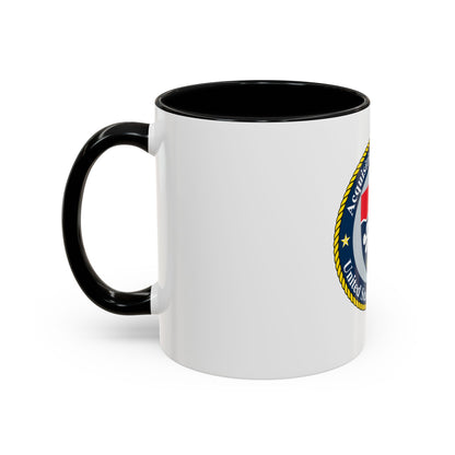 USCG Acquisition Directorate (U.S. Coast Guard) Accent Coffee Mug